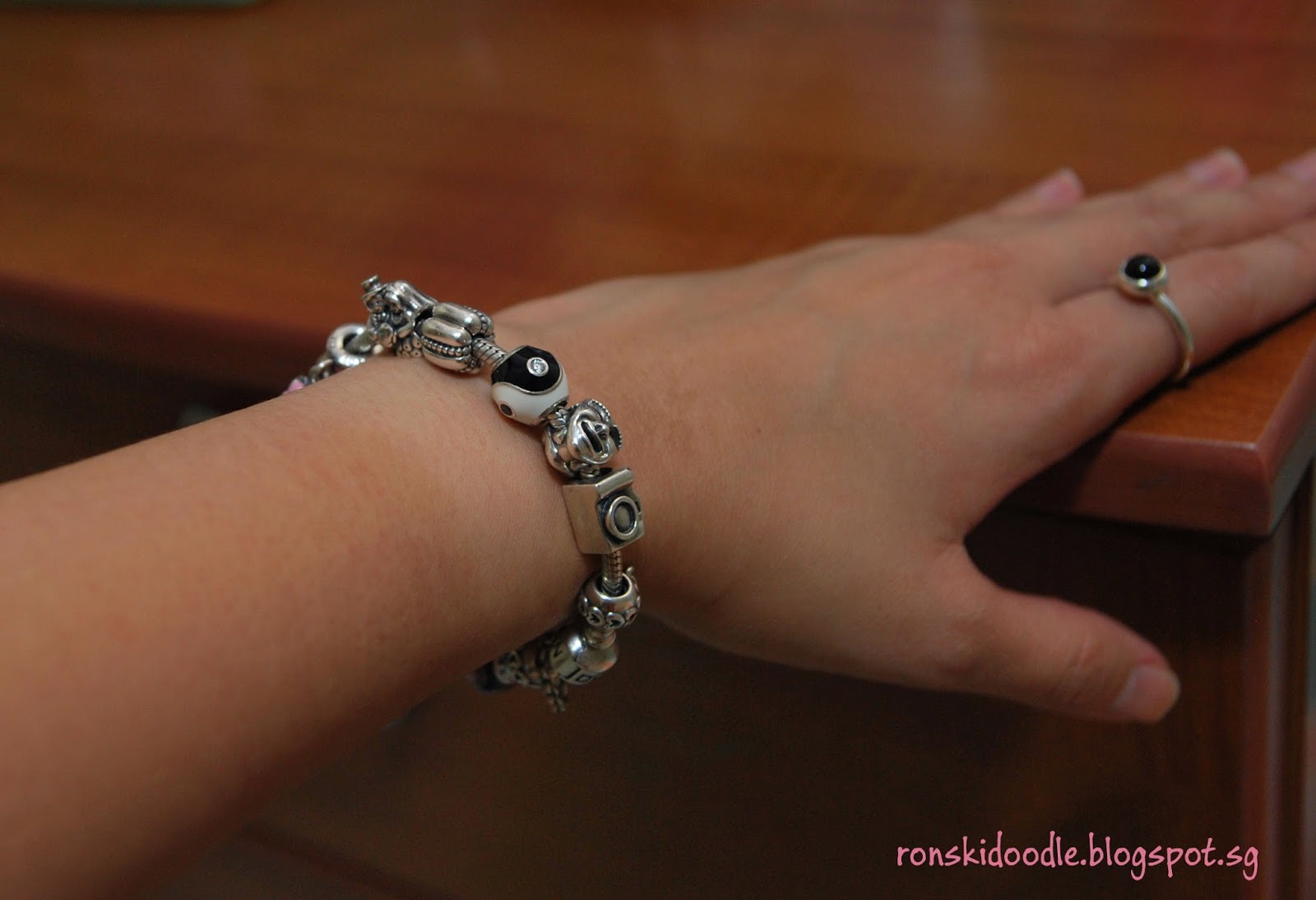charm pandora yin yang charm pandora yin yang